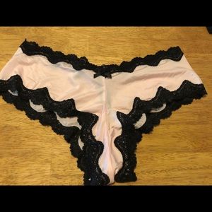Victoria Secret satin and lace panties